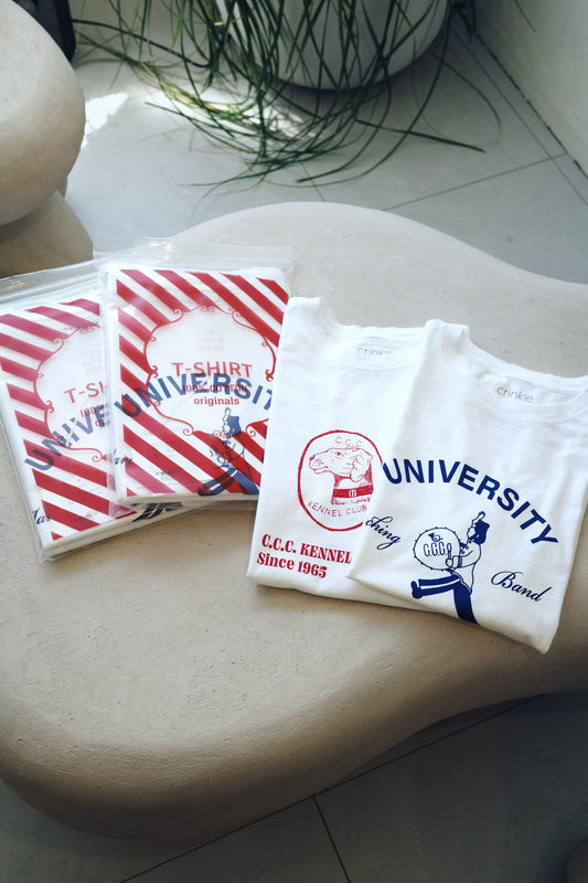 【crinkle crinkle crinkle】2 pack T-shirts