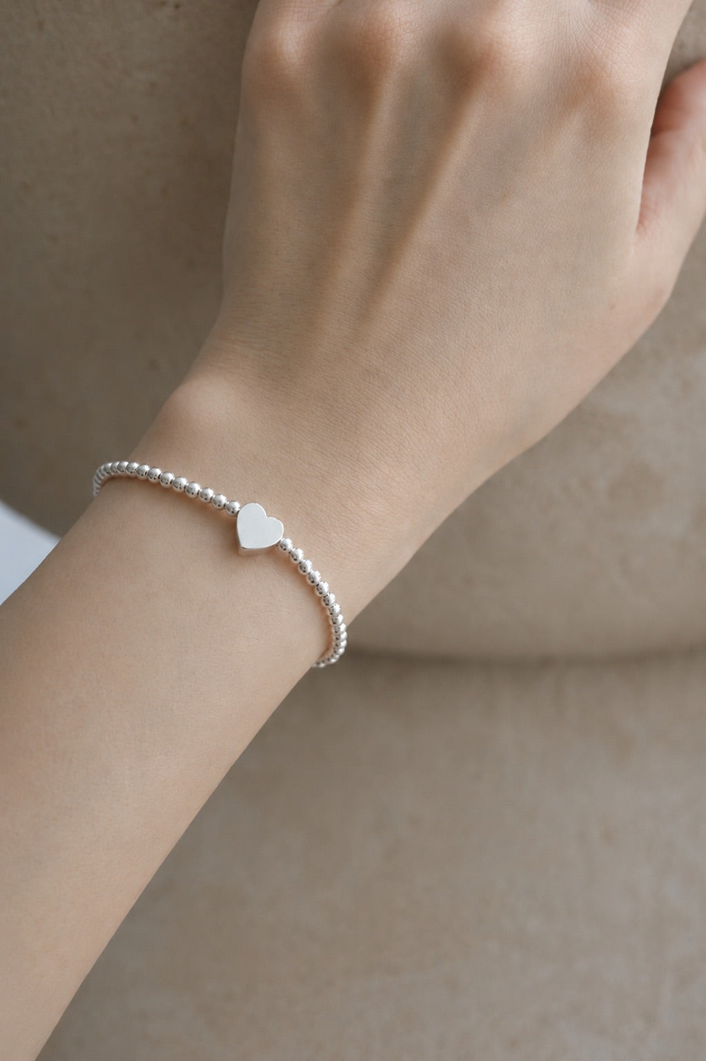 【BASENOTES】Code bracelet Heart×ball