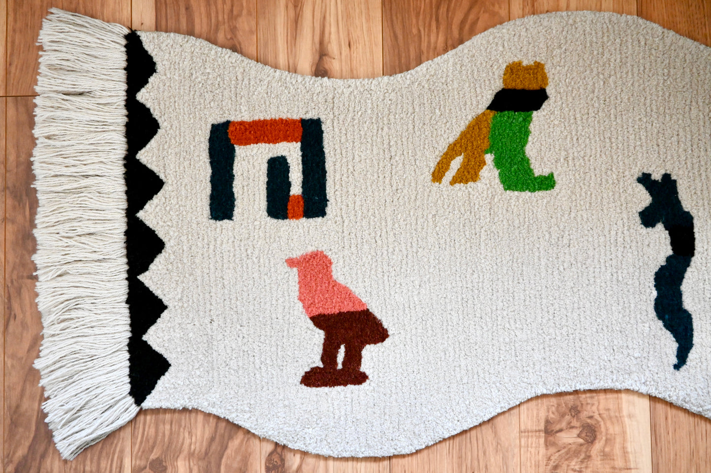 "hieroglyphs" rug