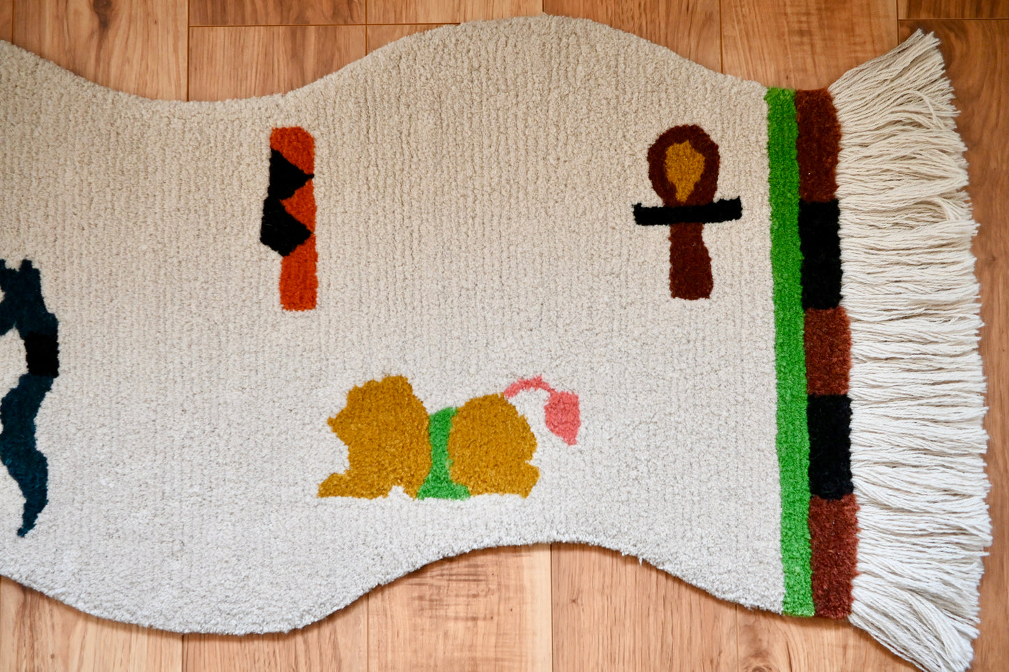 "hieroglyphs" rug