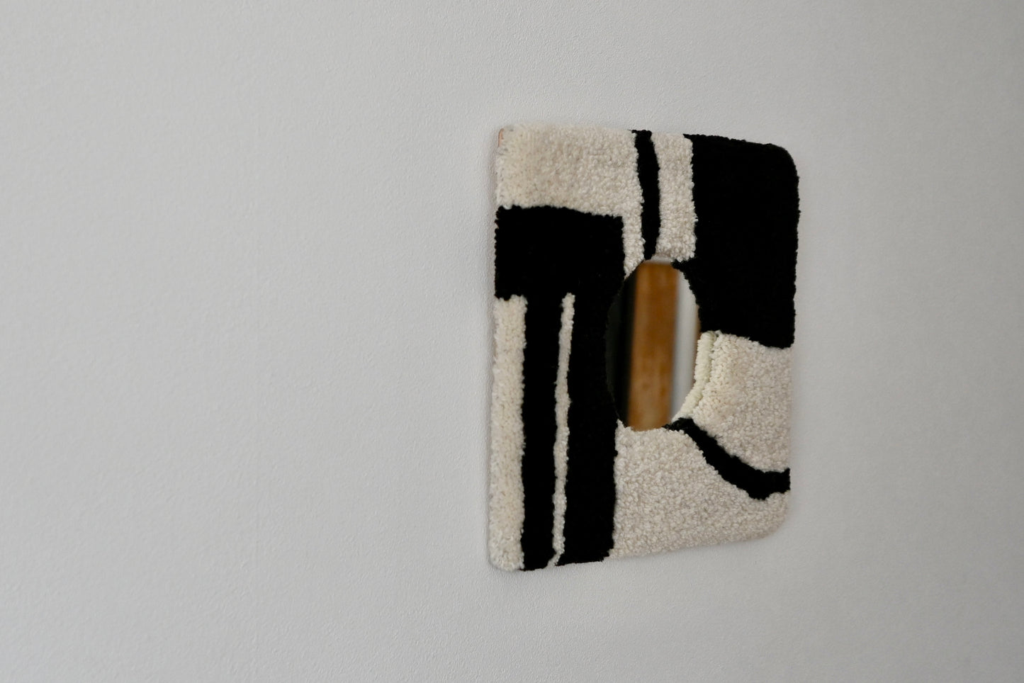 "monotone" square  mirror