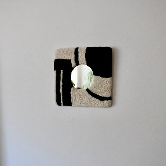"monotone" square  mirror