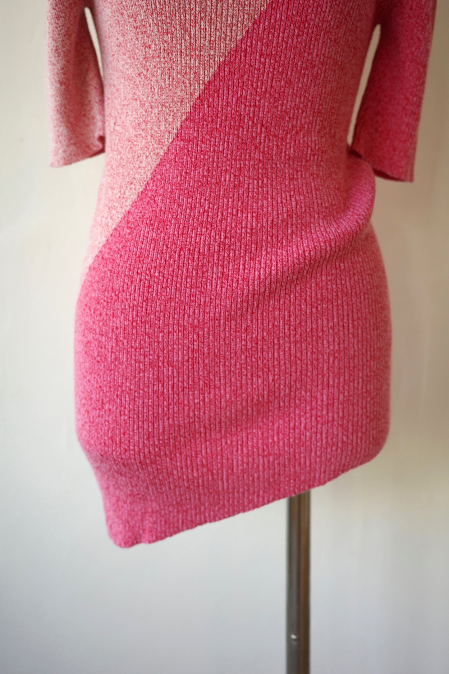 OLD CELINE Two-Tone Knit Top
