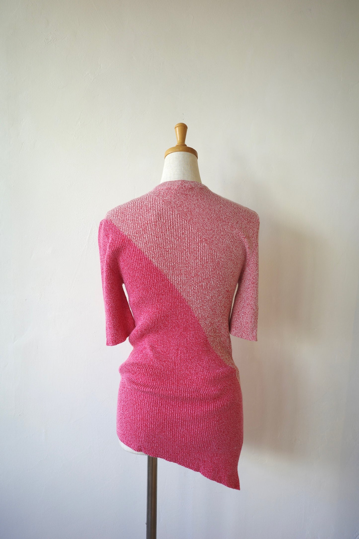 OLD CELINE Two-Tone Knit Top
