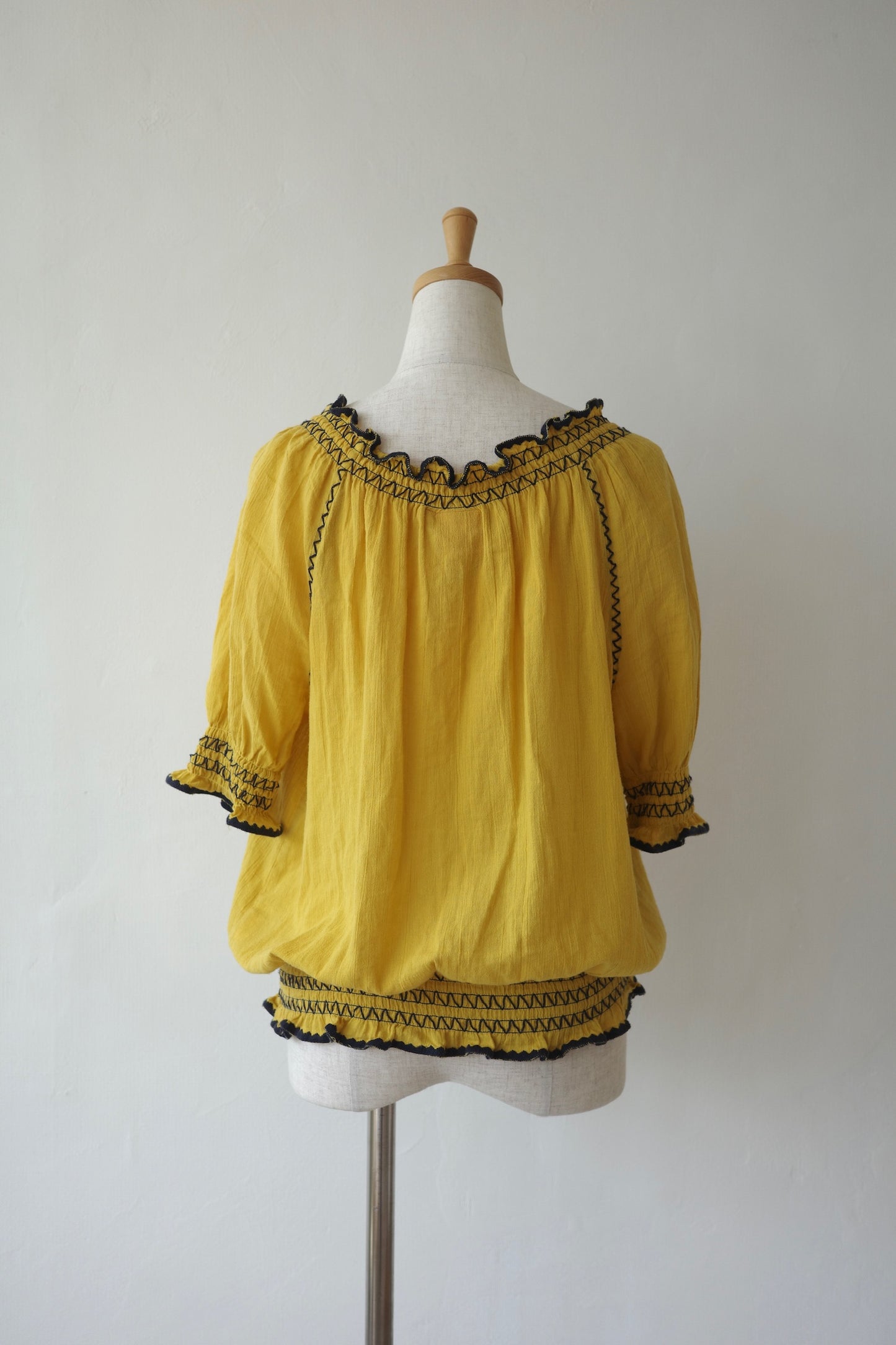 TORY BURCH Embroidered Tassel Blouse
