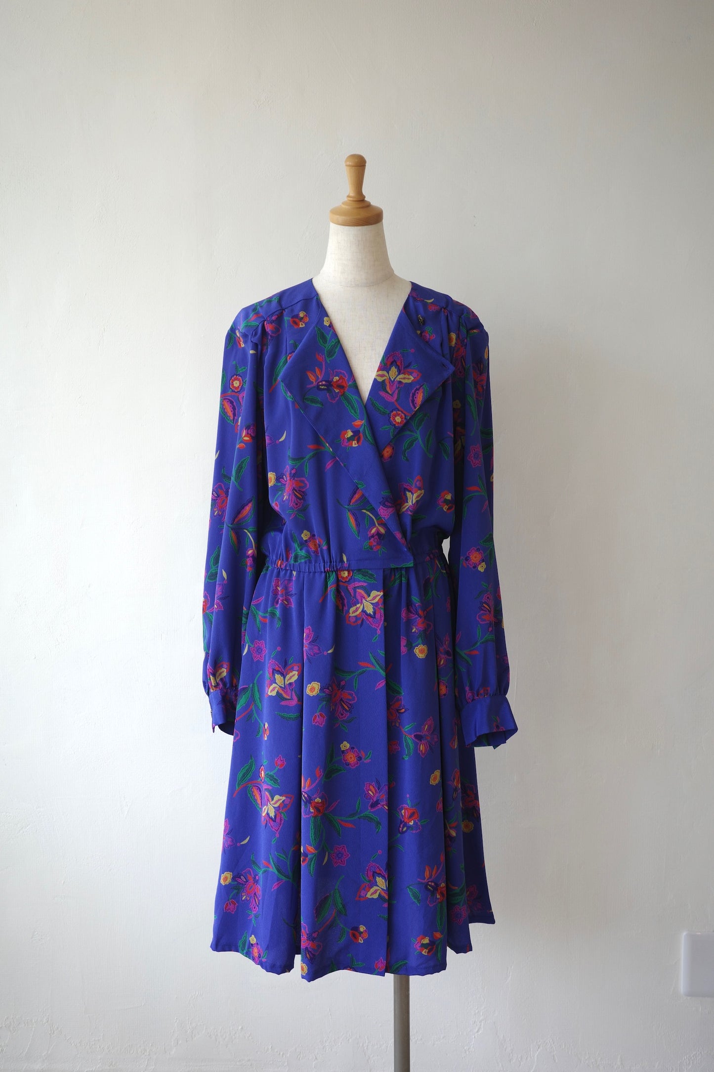 Floral Print Long Sleeve Dress