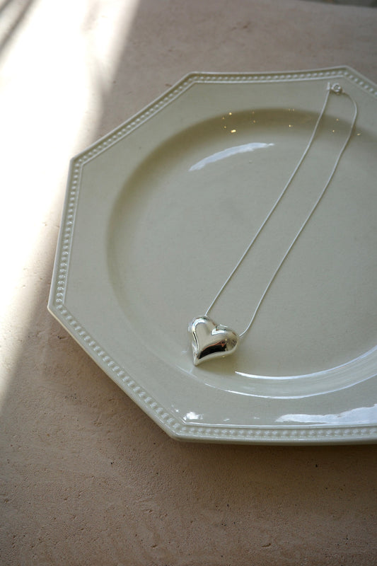 【BASENOTES】Heart necklace 40cm