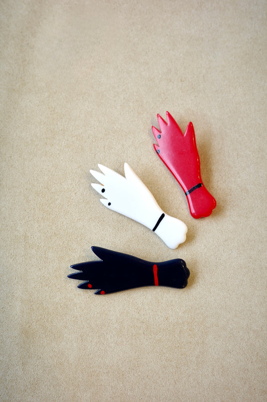 Vintage Hand Brooch