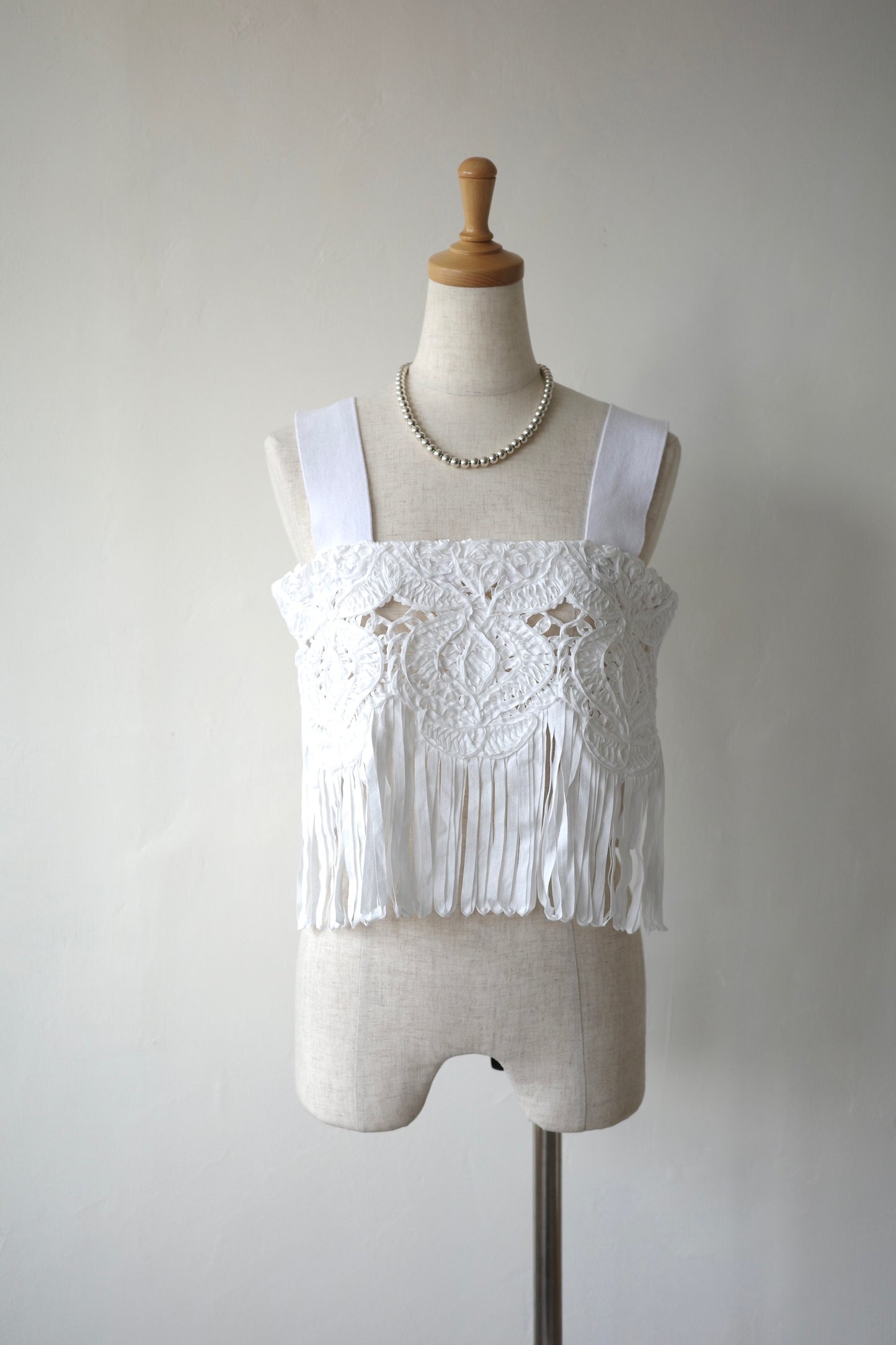 【enrica】 Cotton Knit Bustier