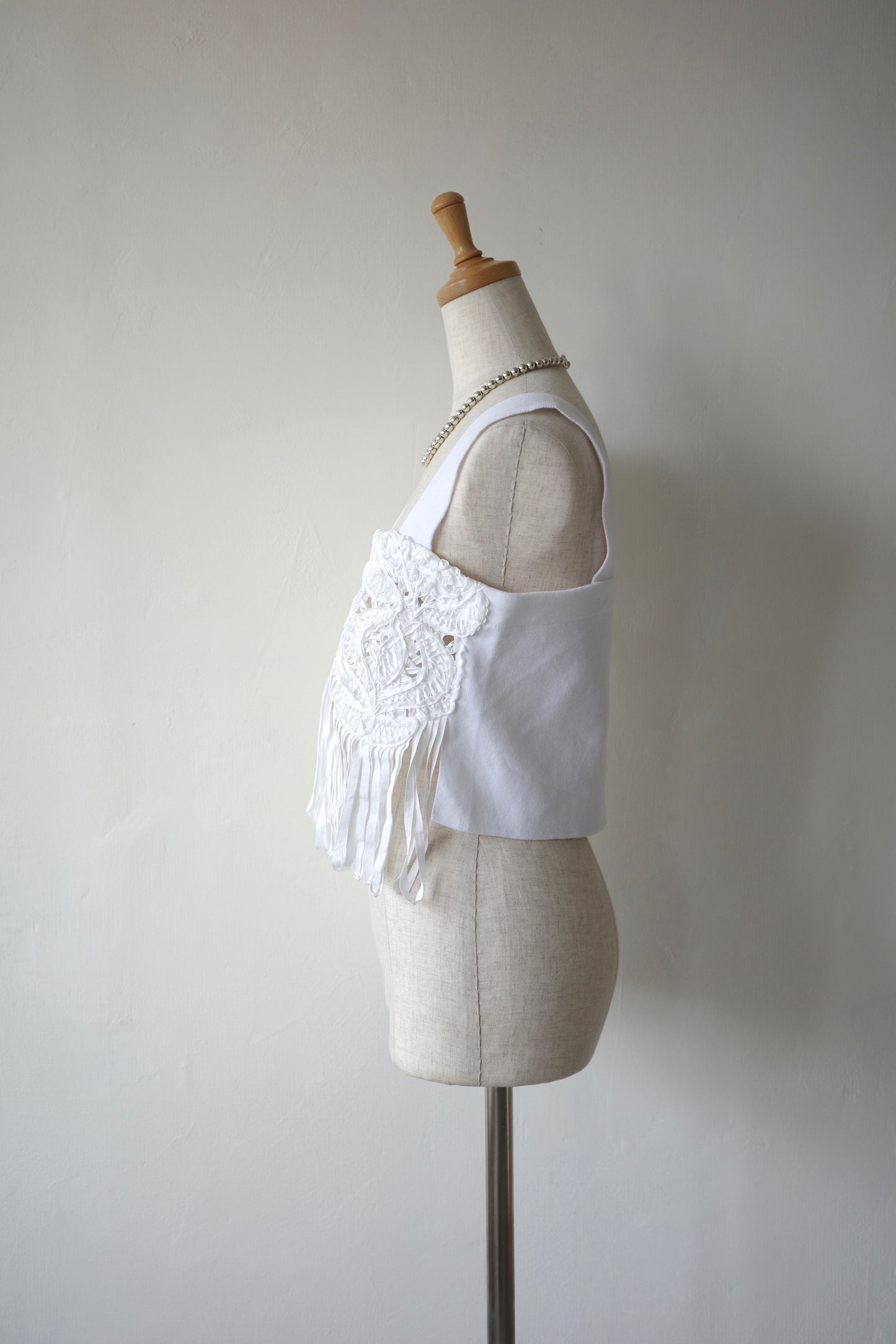 【enrica】 Cotton Knit Bustier