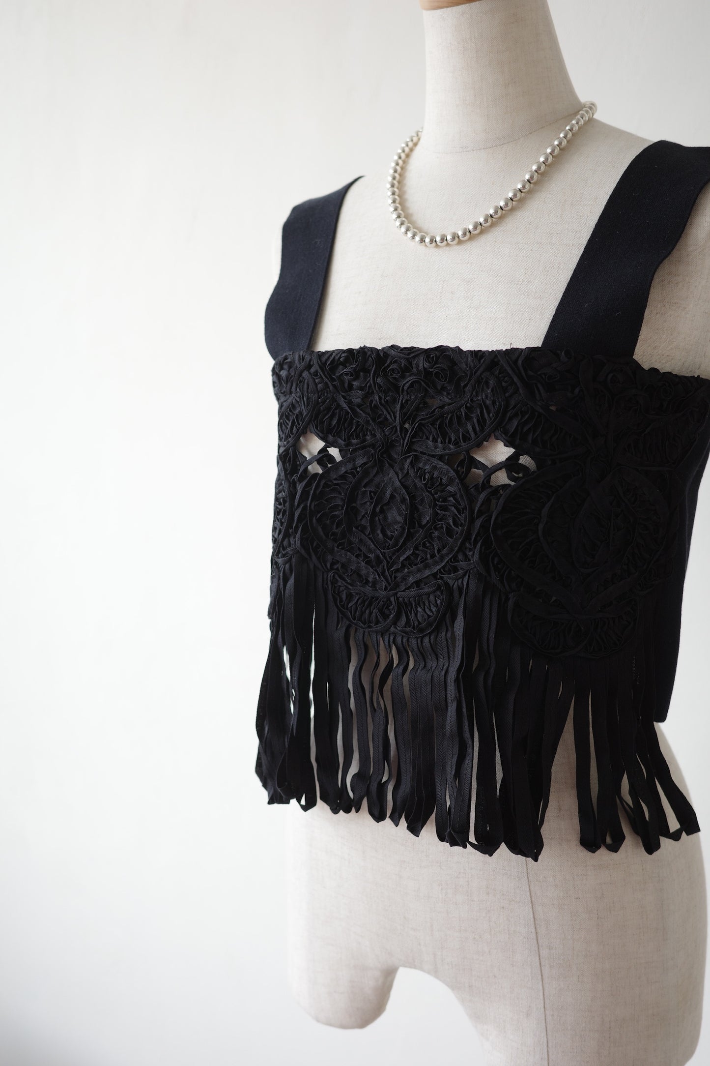【enrica】 Cotton Knit Bustier