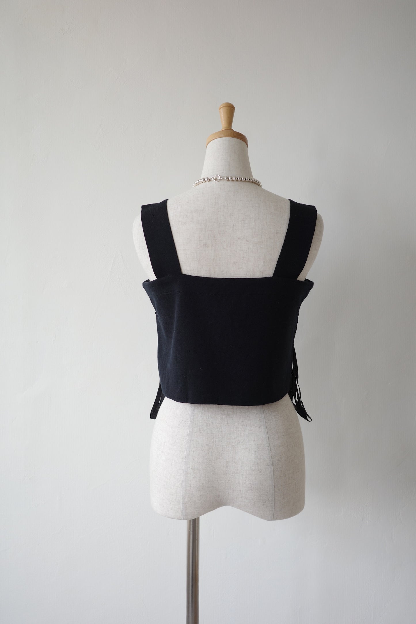 【enrica】 Cotton Knit Bustier
