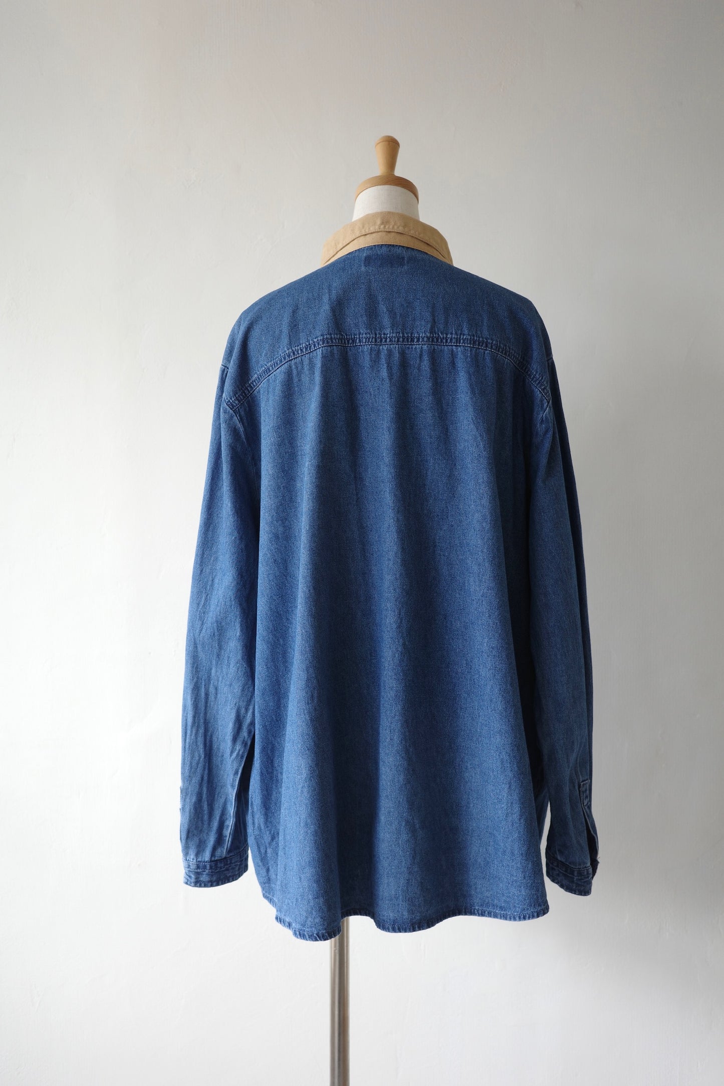 Embroidered Denim Shirt