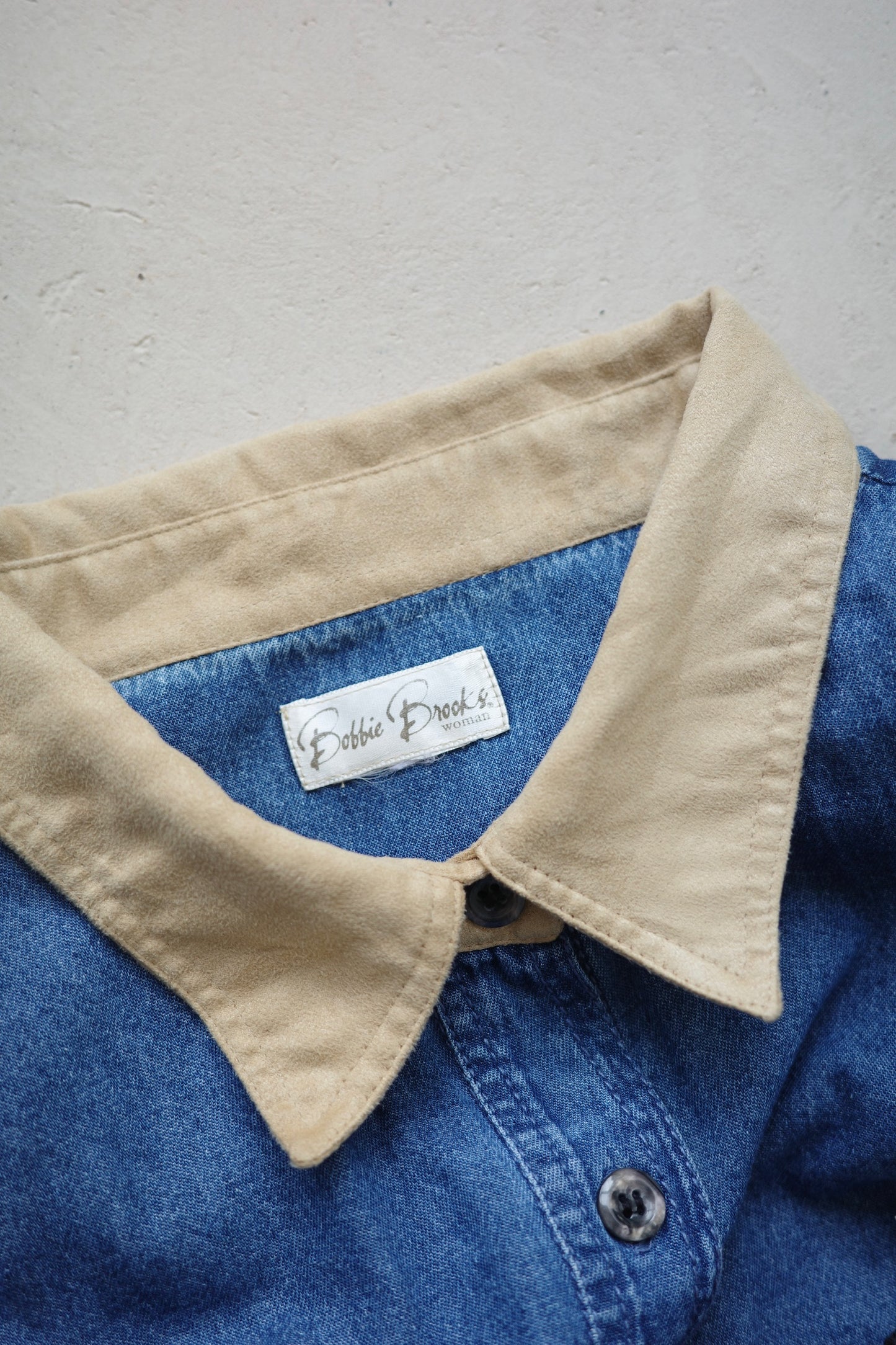 Embroidered Denim Shirt