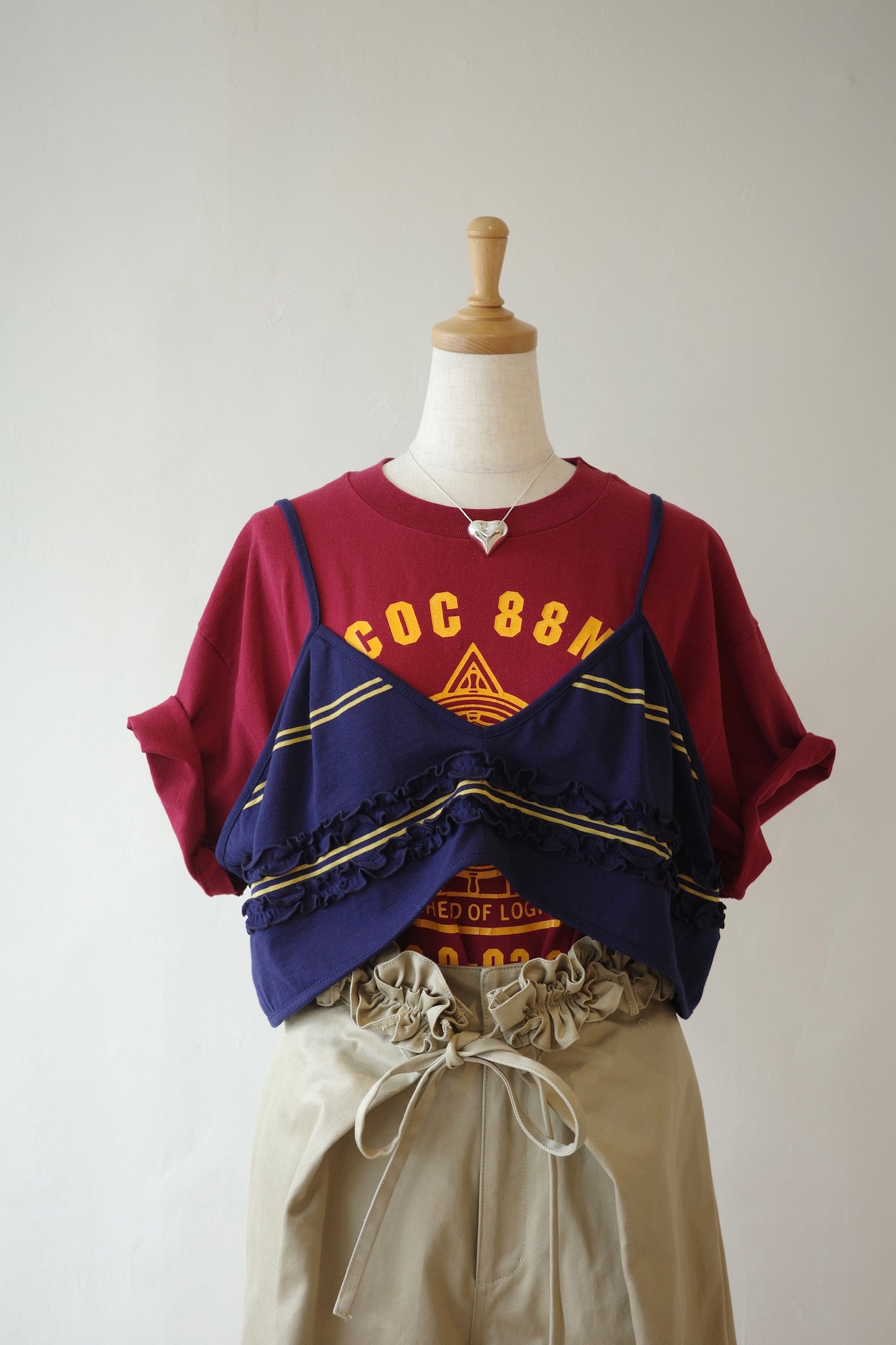 【griguri】border monster big bra