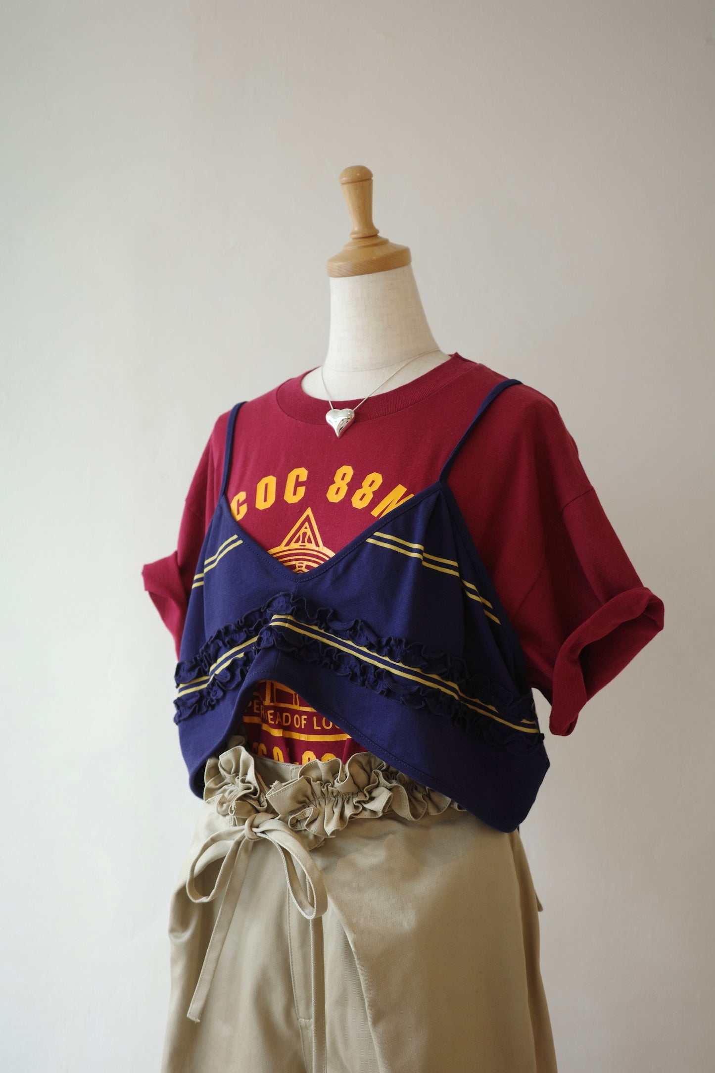 【griguri】border monster big bra
