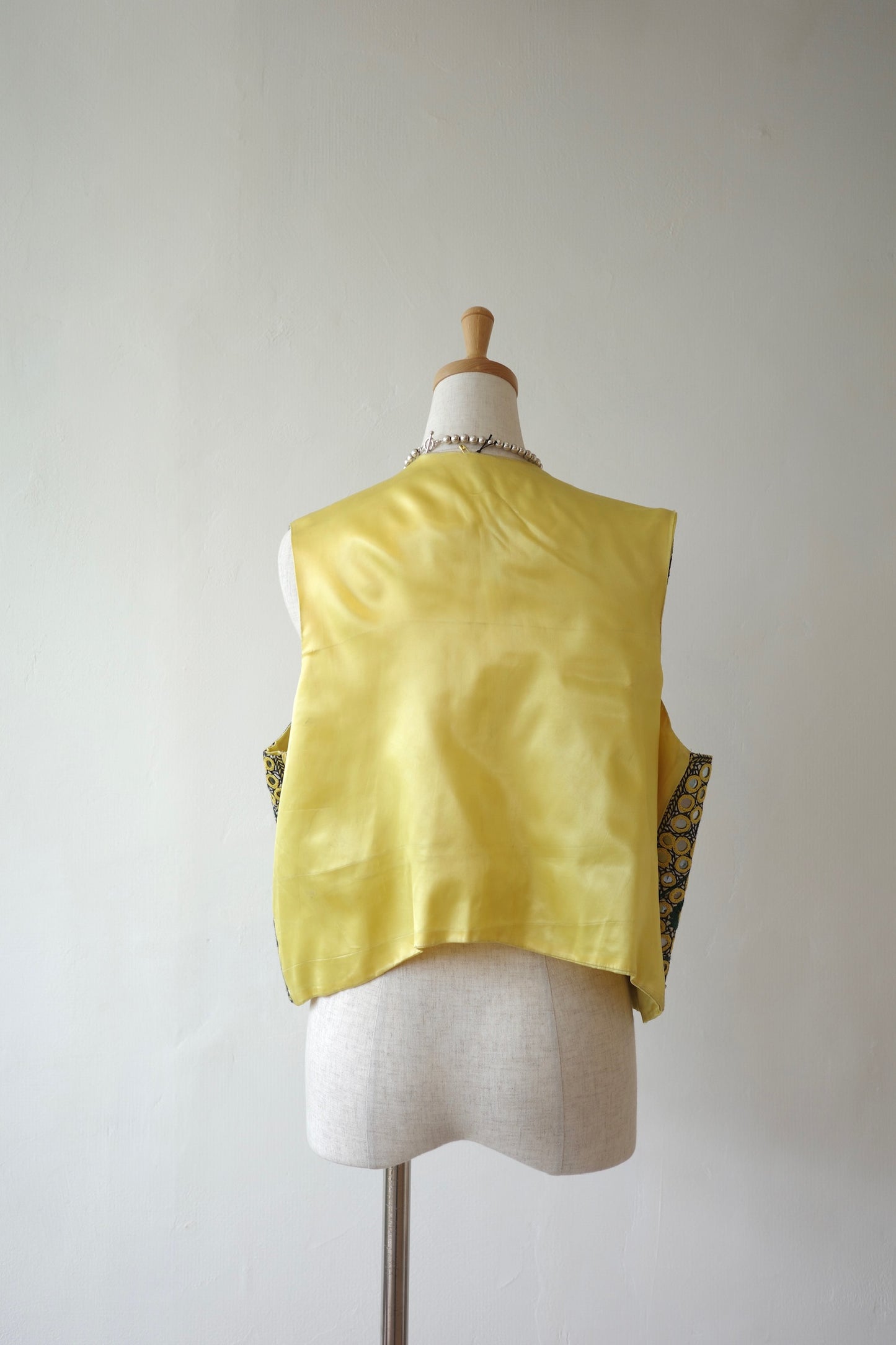 Embroidered Mirror Work Vest