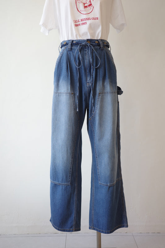 【crinkle crinkle crinkle】double knee denim