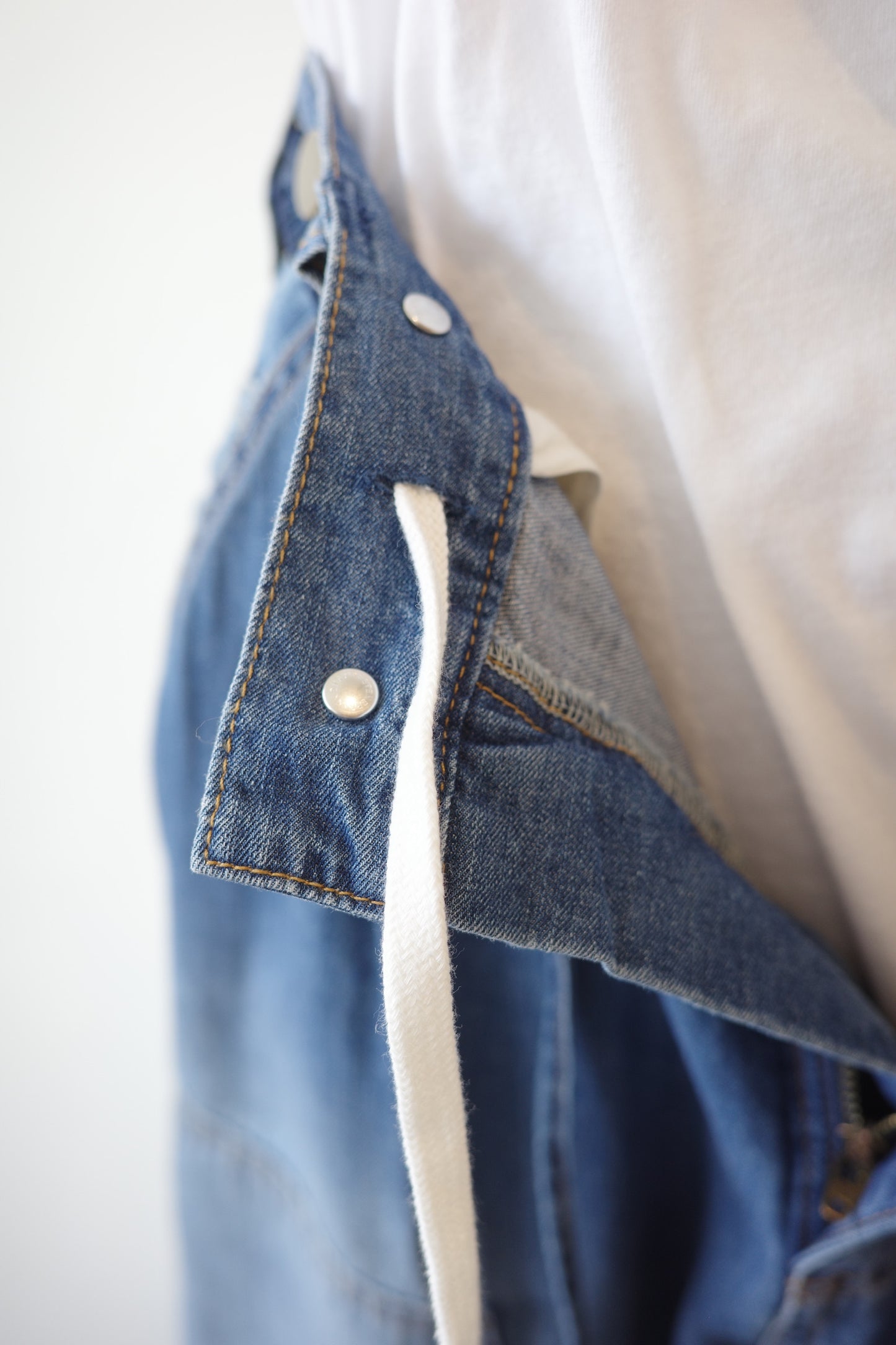 【crinkle crinkle crinkle】double knee denim