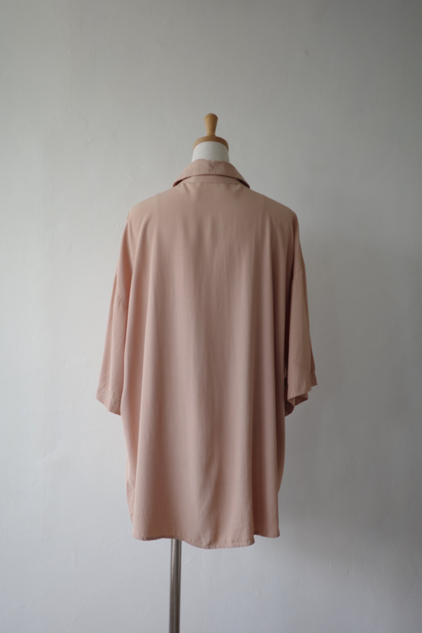 Tone-on-Tone Embroidered Rayon Shirt