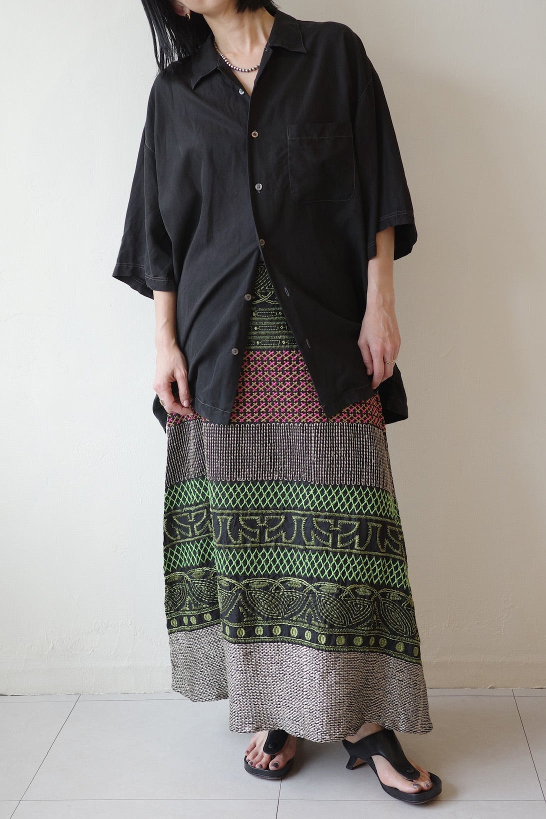 Black Dyed Shirt