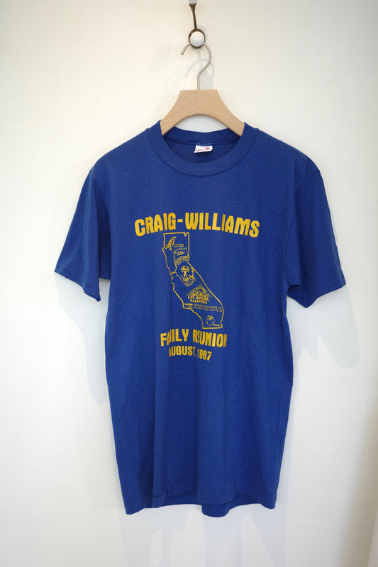 1987 Craig-Williams Family Reunion Tee