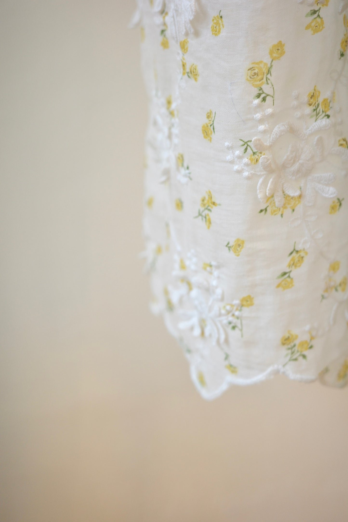 【crinkle crinkle crinkle】sheer flower easy pants