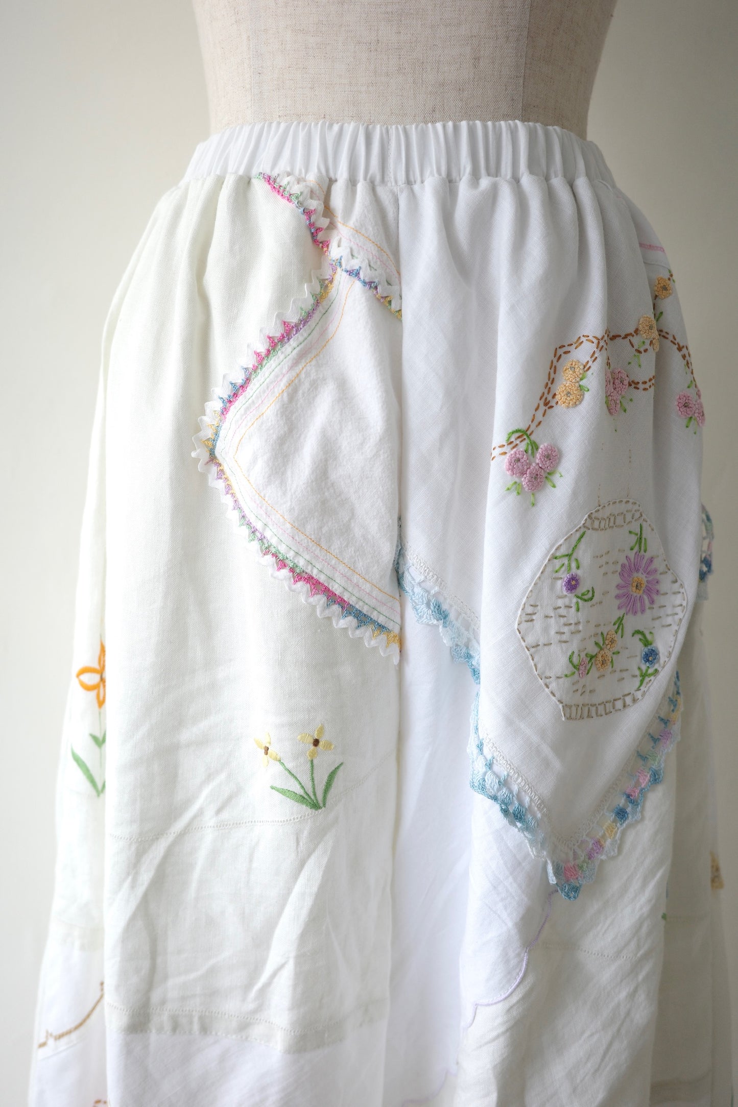 Vintage Handkerchief Remake Pants