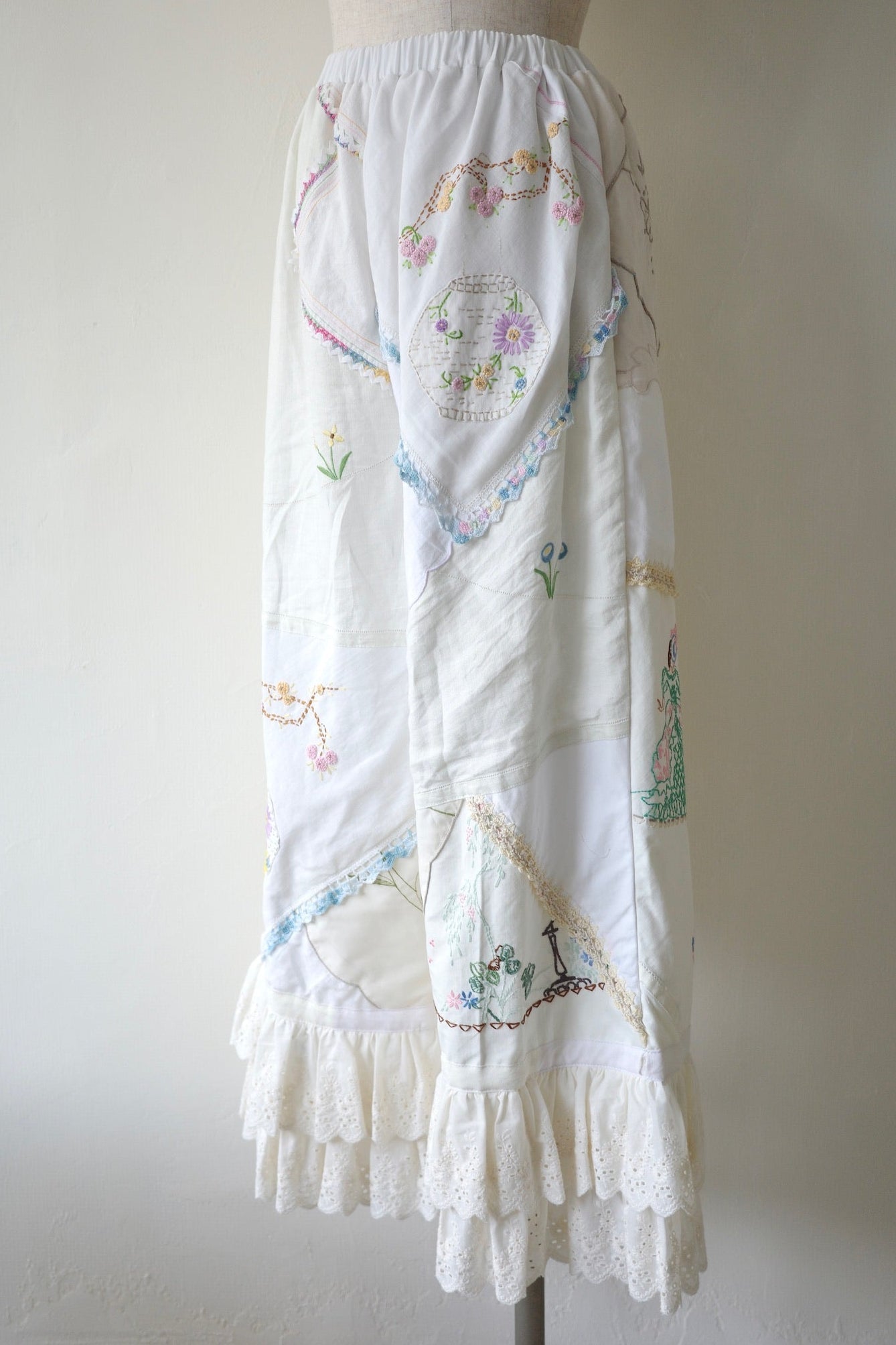 Vintage Handkerchief Remake Pants