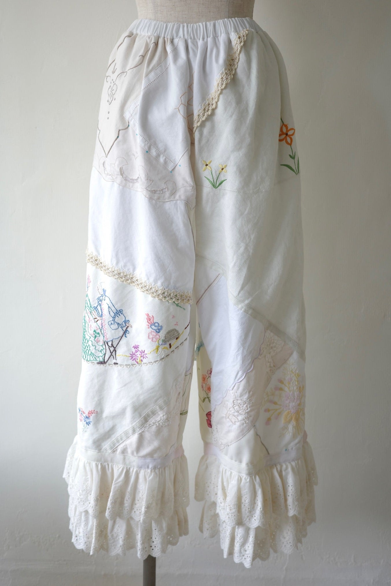 Vintage Handkerchief Remake Pants