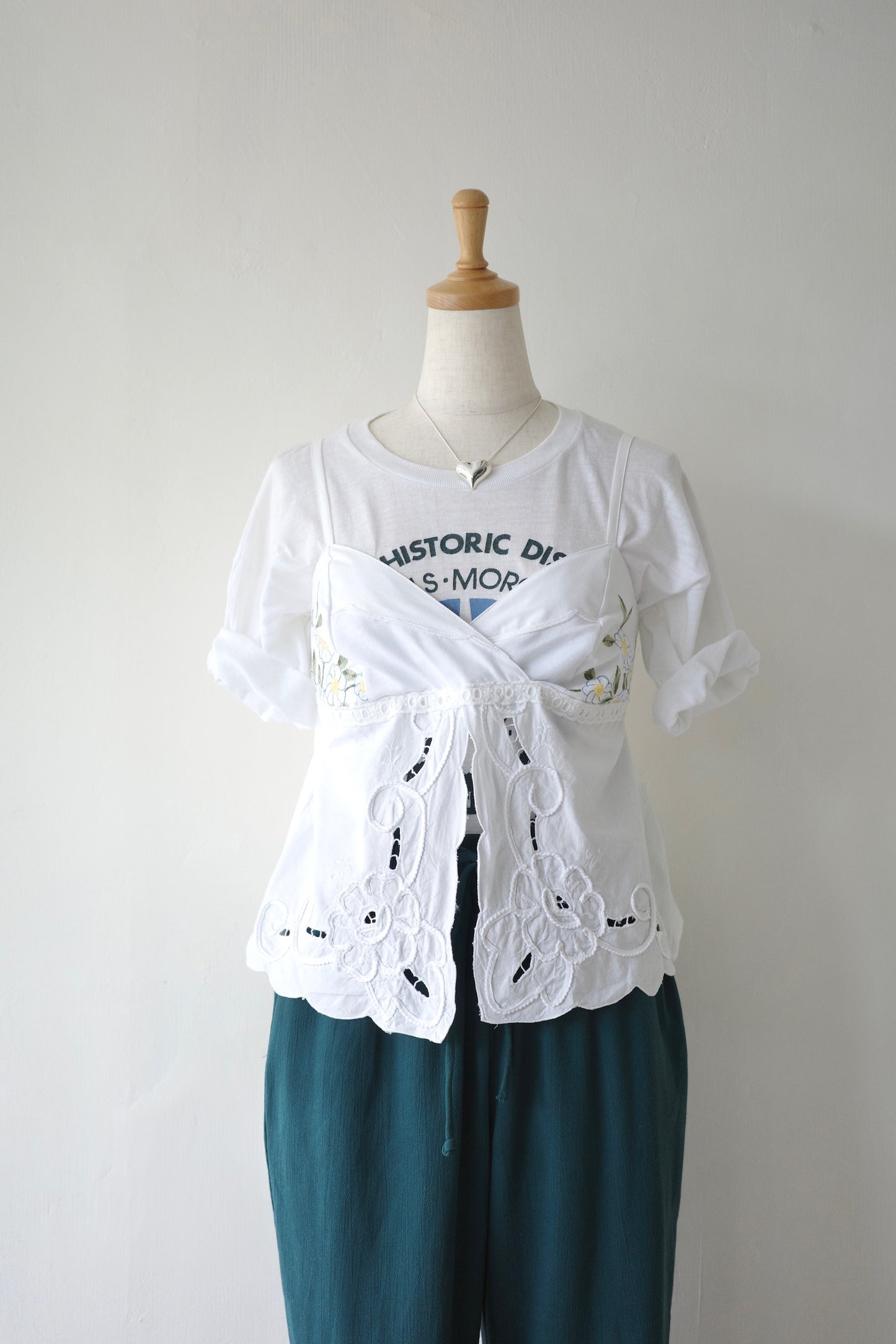 Remake Vintage Fabric Camisole Blouse