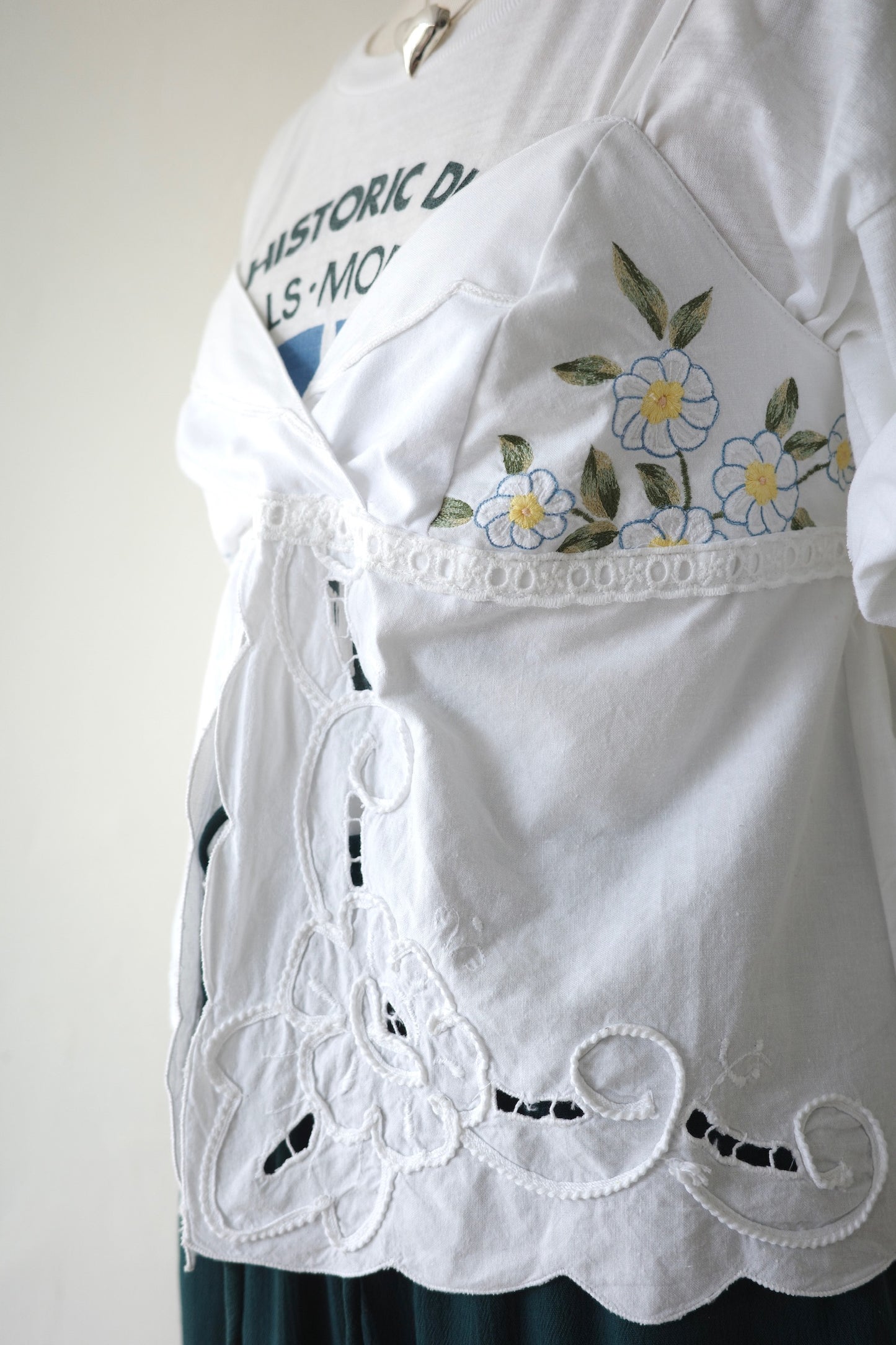 Remake Vintage Fabric Camisole Blouse