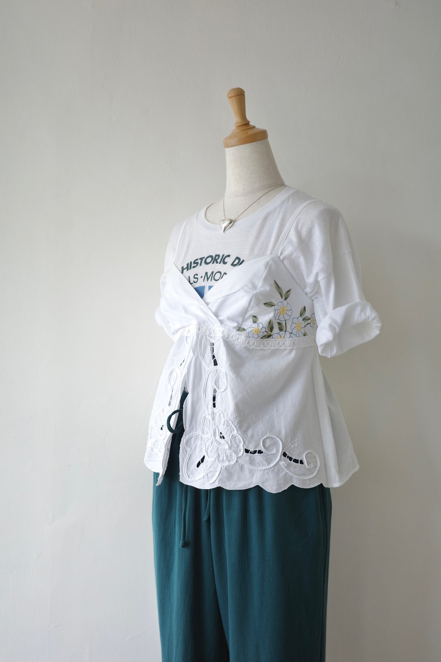 Remake Vintage Fabric Camisole Blouse