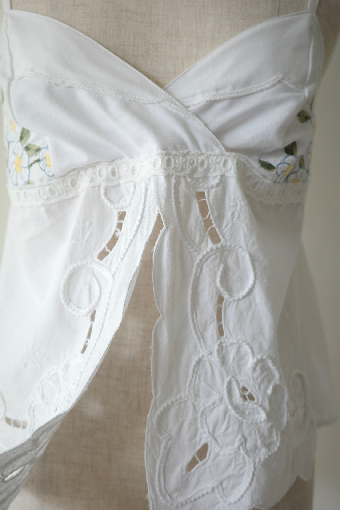 Remake Vintage Fabric Camisole Blouse