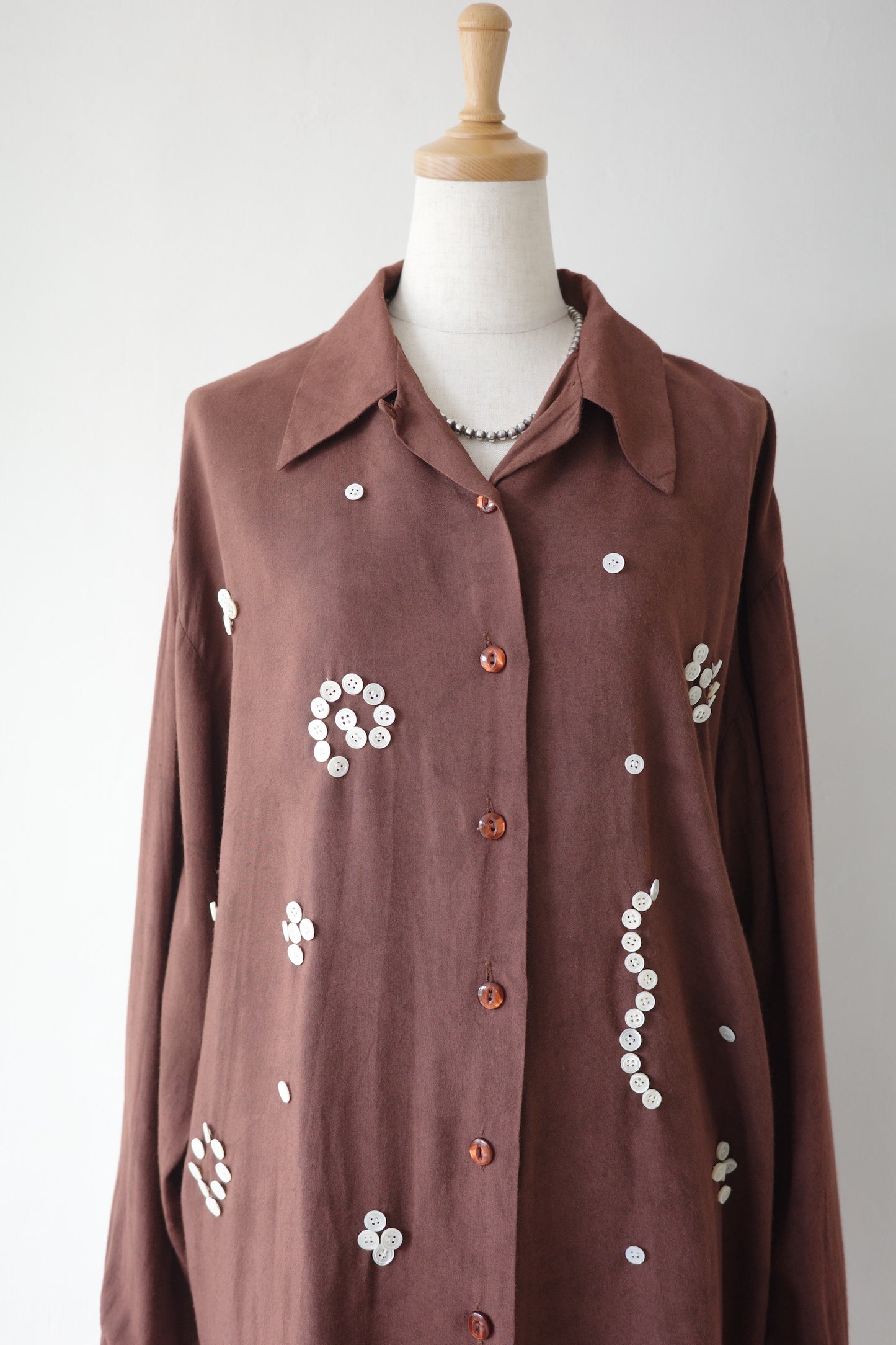 Button Motif Shirt