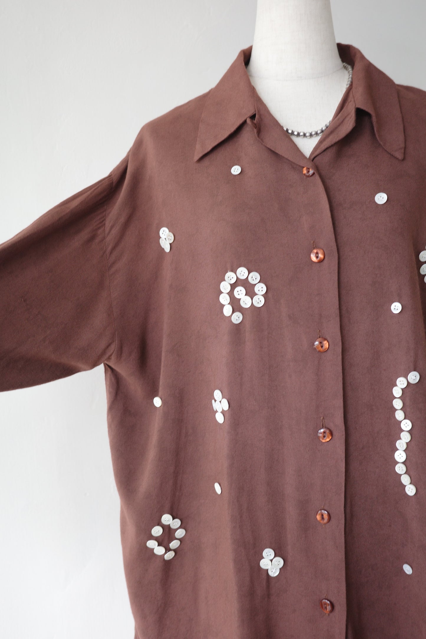 Button Motif Shirt