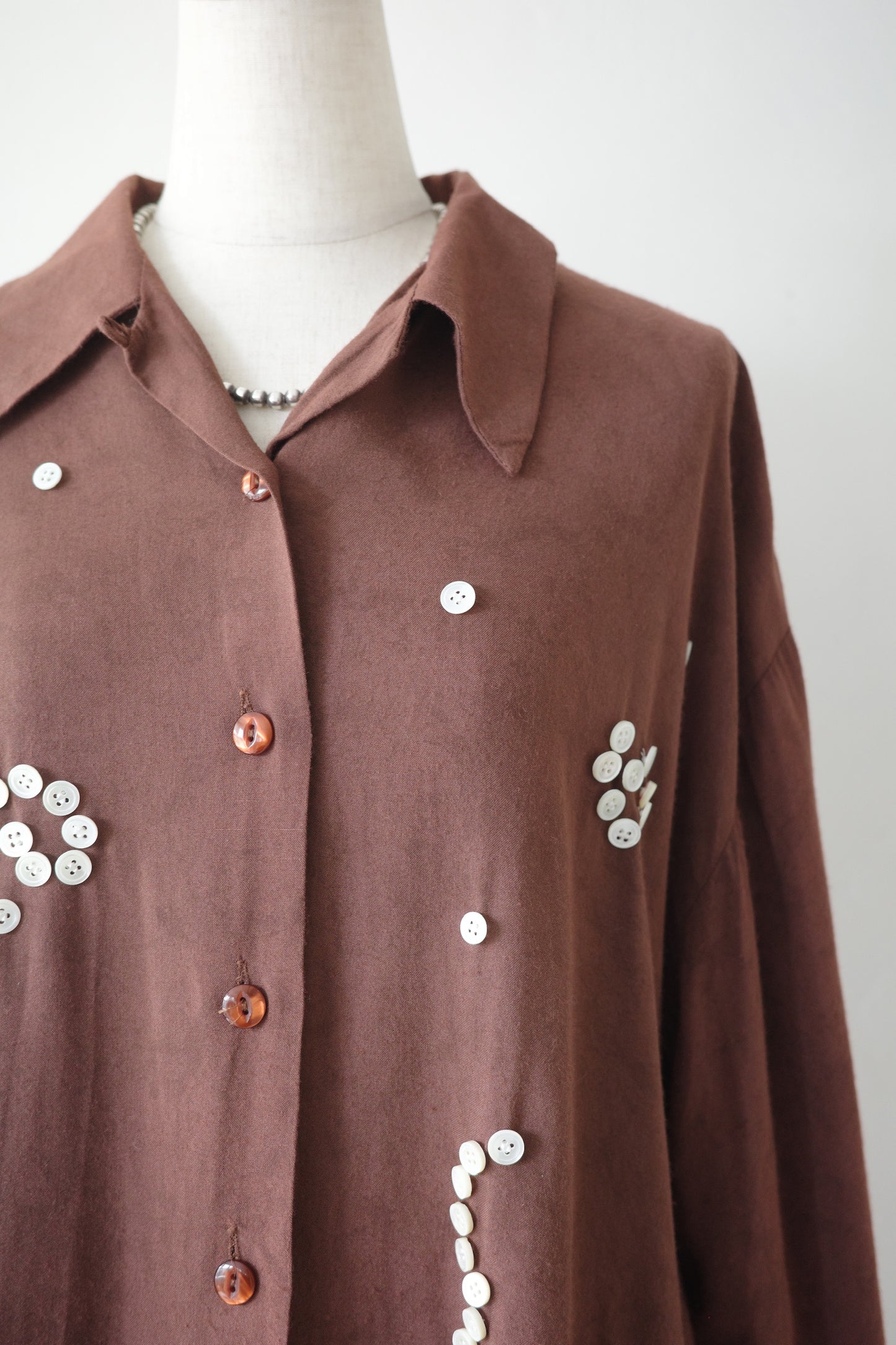 Button Motif Shirt
