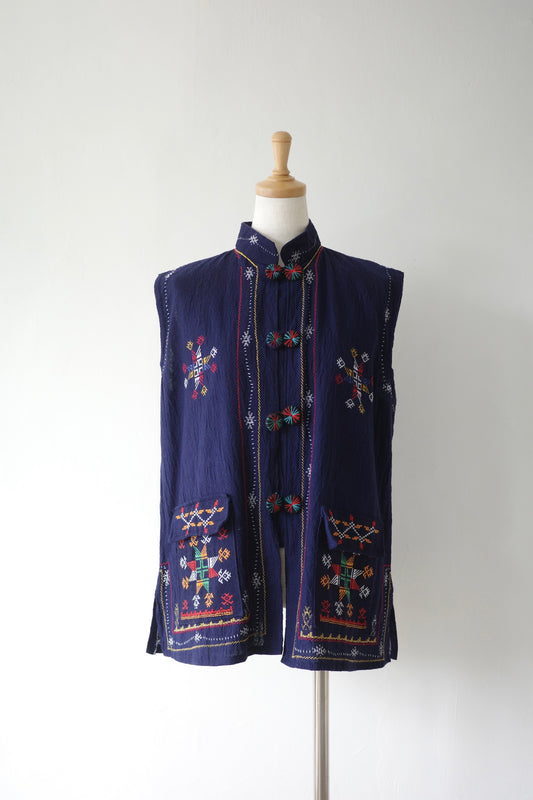 Embroidered Ethnic Vest