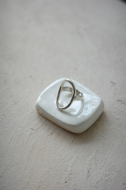 【BASENOTES】Silver circle ring