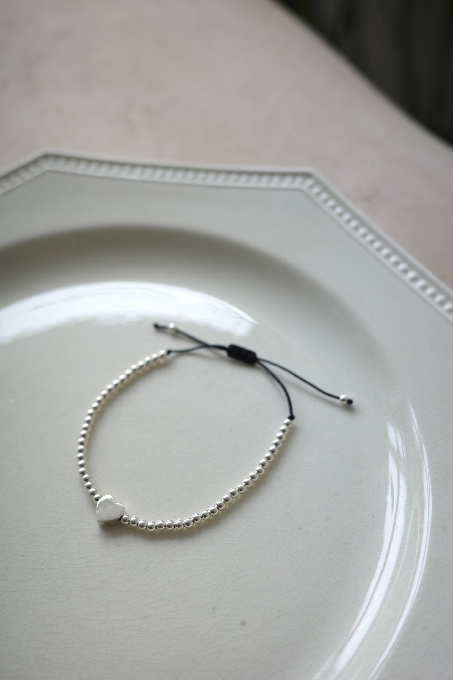 【BASENOTES】Code bracelet Heart×ball