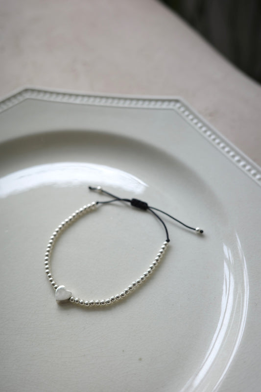 【BASENOTES】Code bracelet Heart×ball