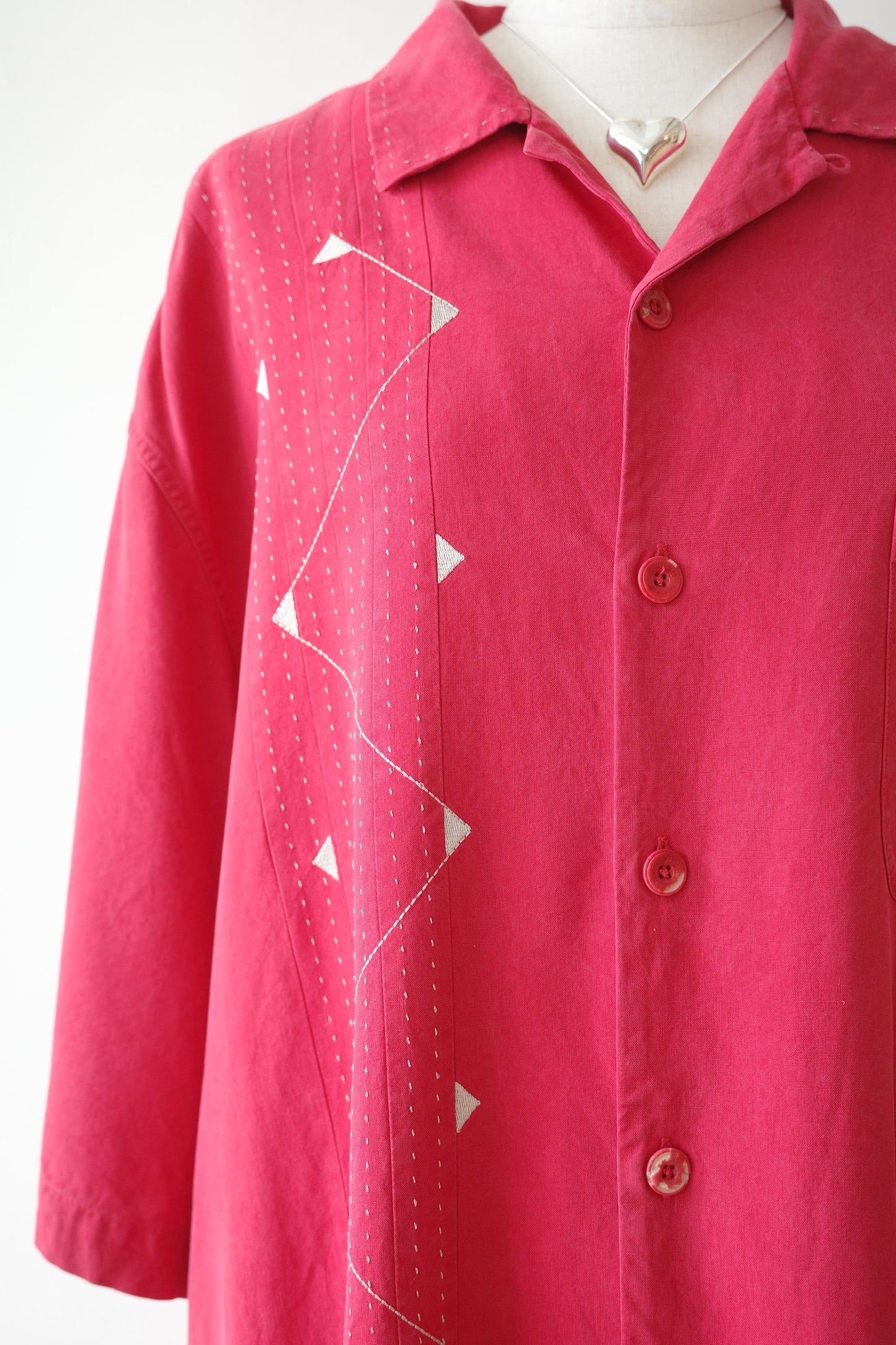 Silk Embroidered Shirt
