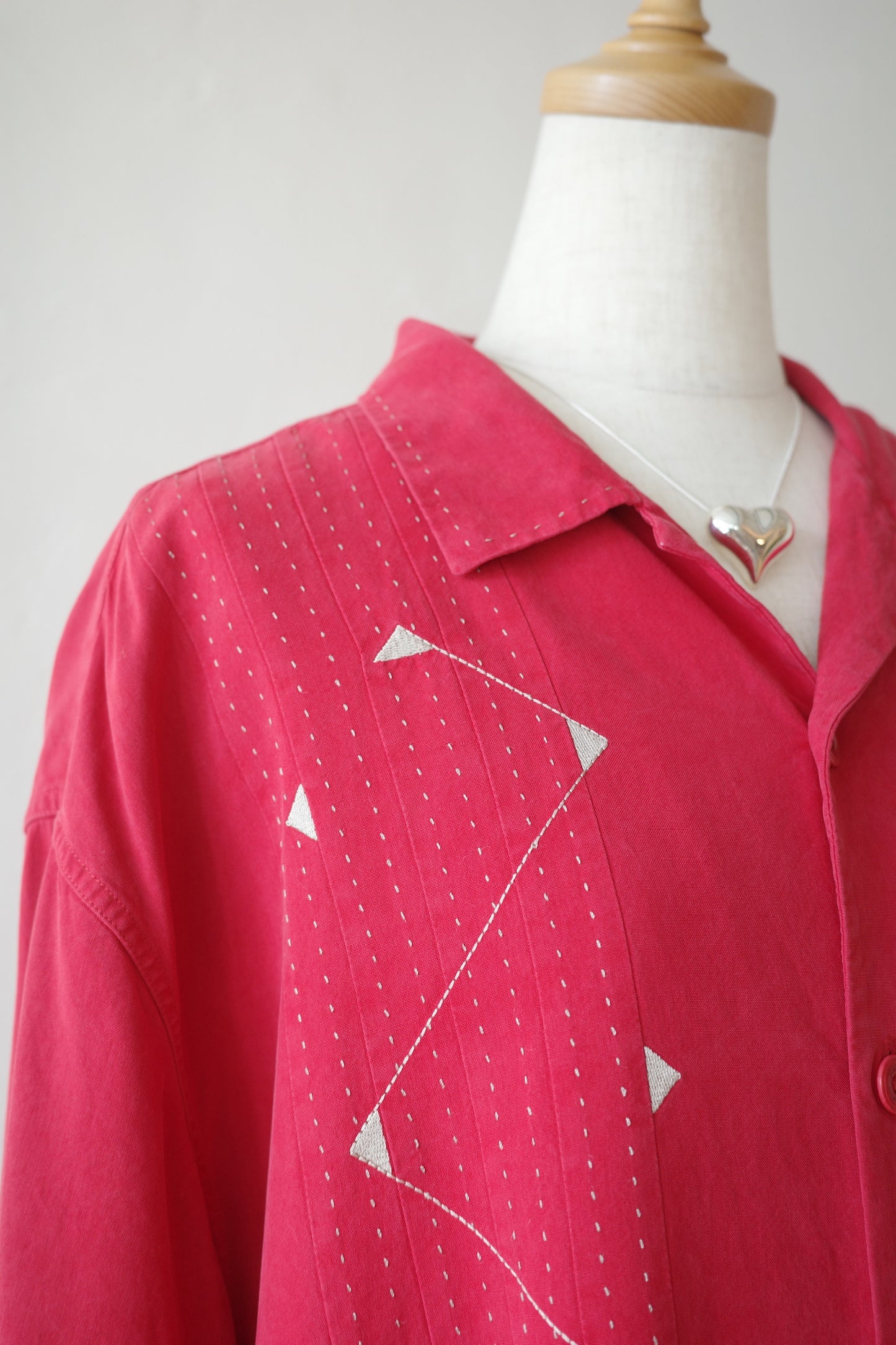 Silk Embroidered Shirt