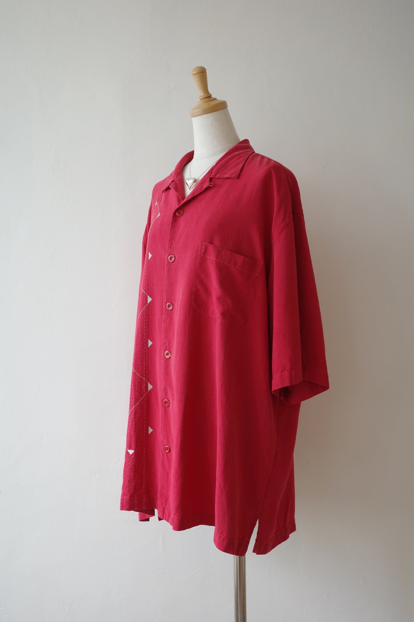 Silk Embroidered Shirt