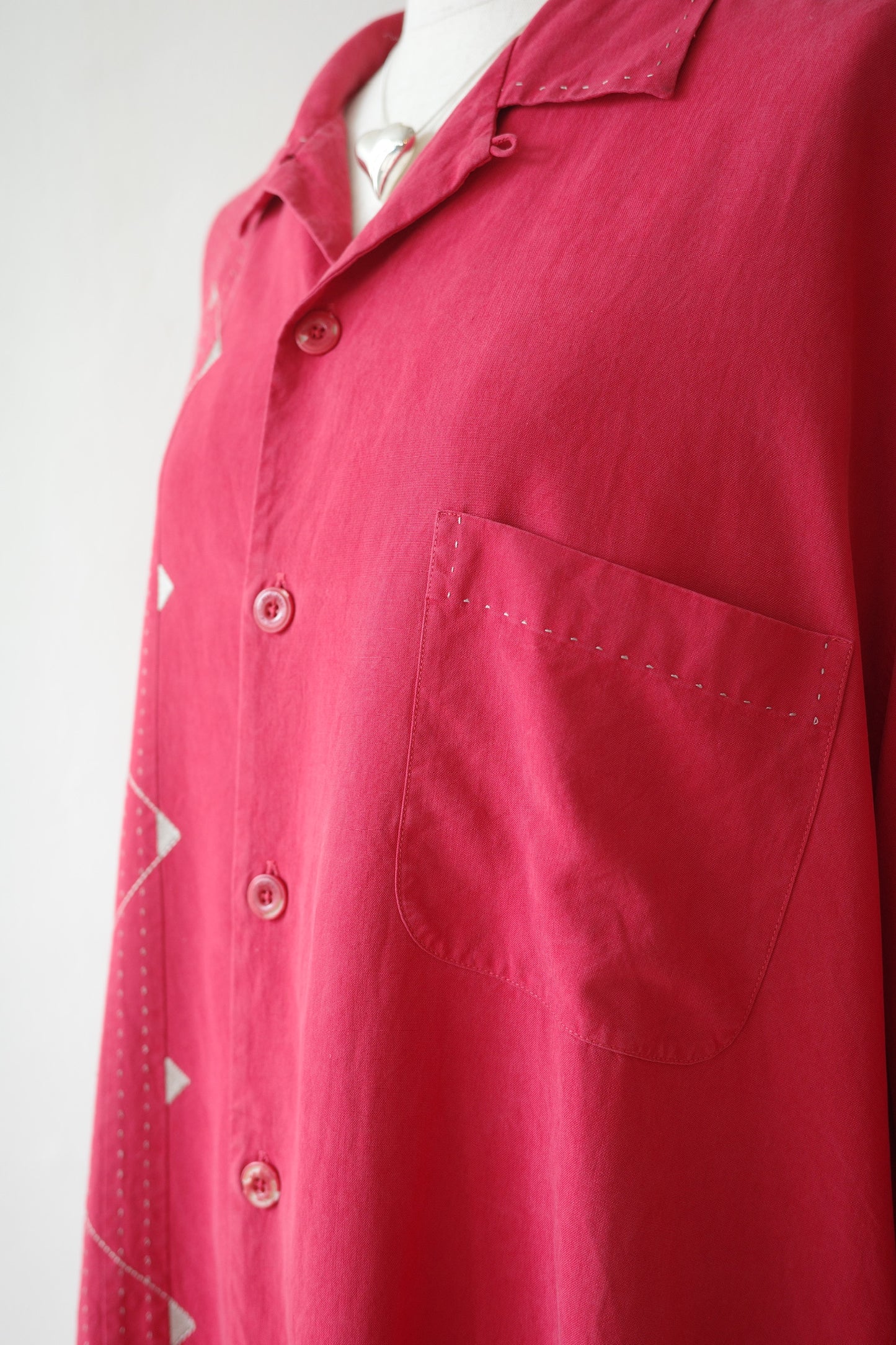 Silk Embroidered Shirt