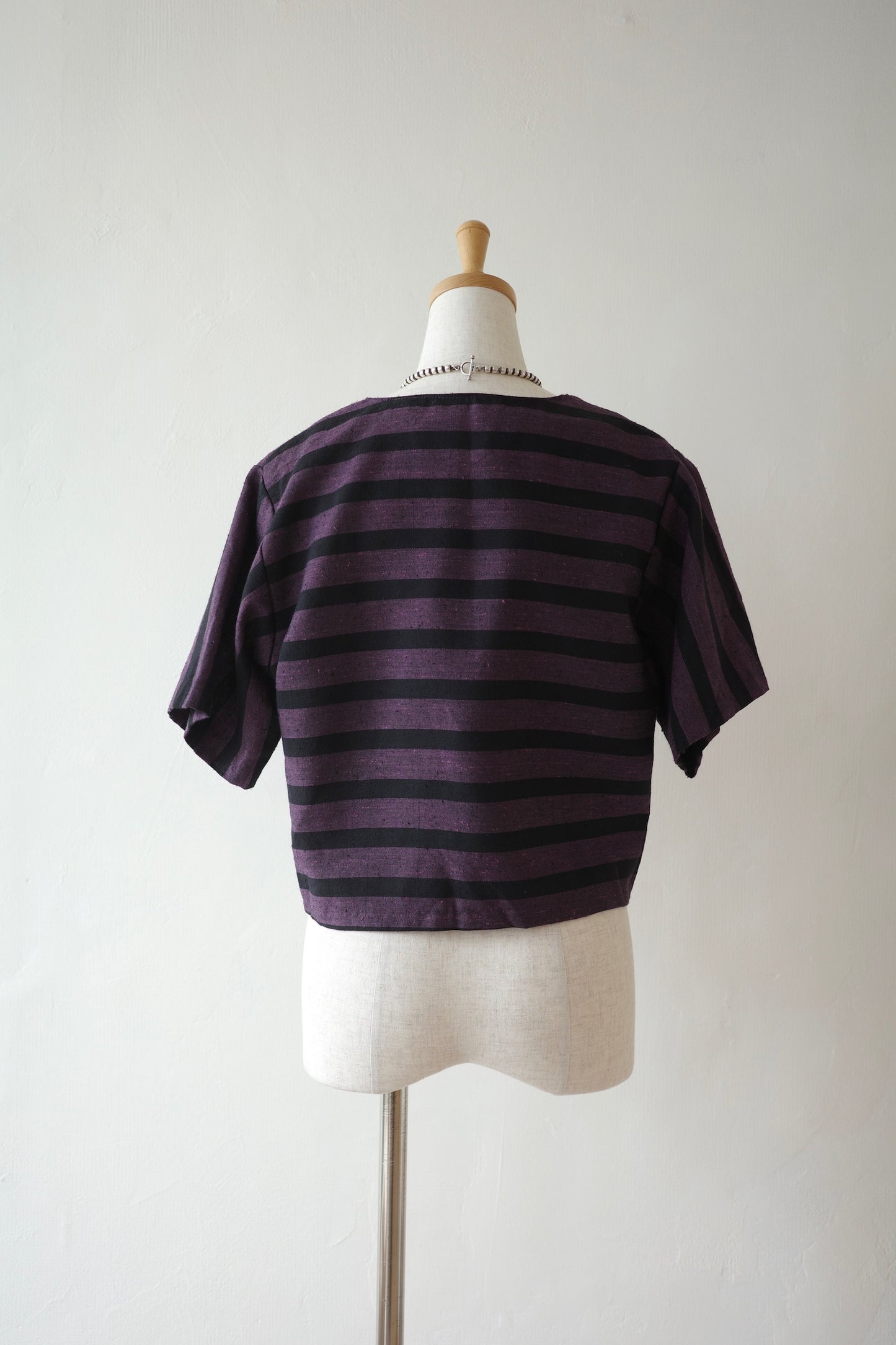 Border Half Sleeve Jacket
