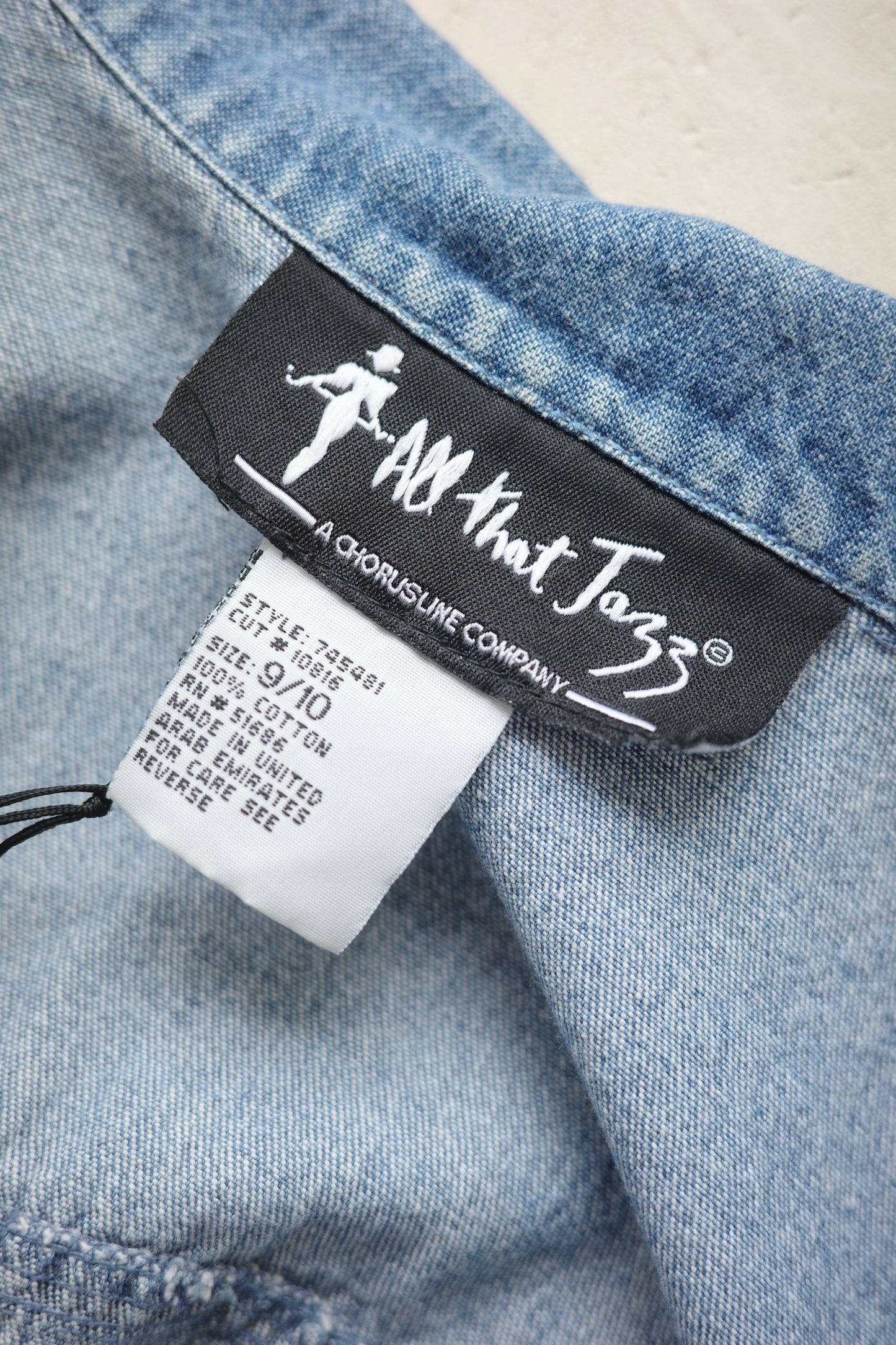 Light Denim Short Sleeve Jacket