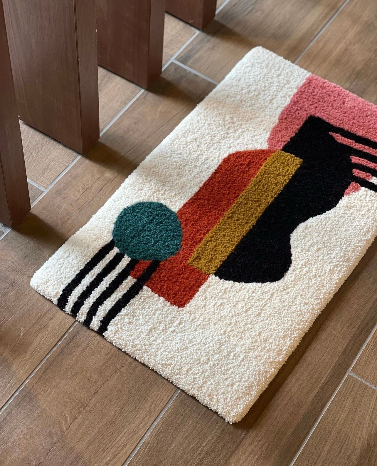 "abstract female" 2way rug
