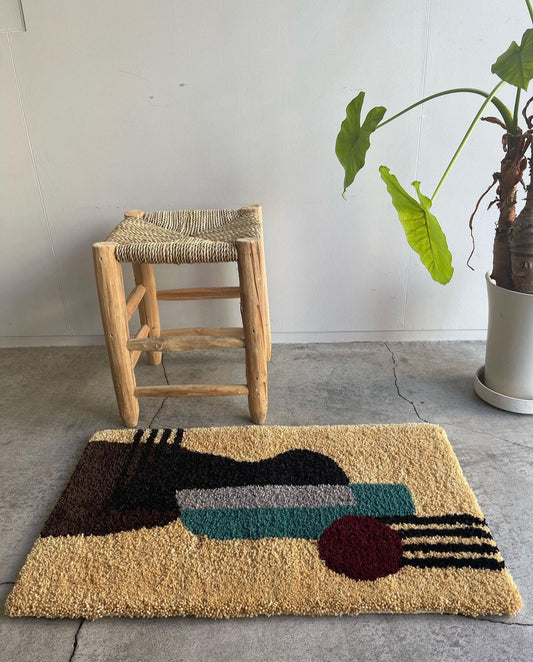 "abstract female" 2way rug